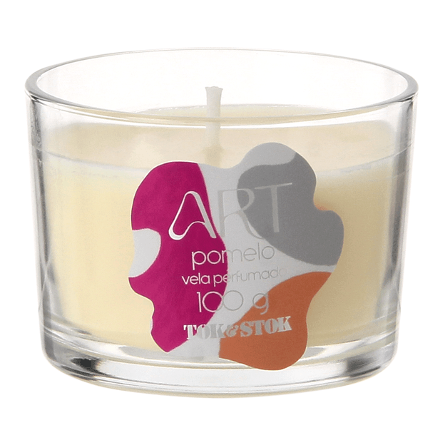 VELA PERFUMADA POTE POMELO ART