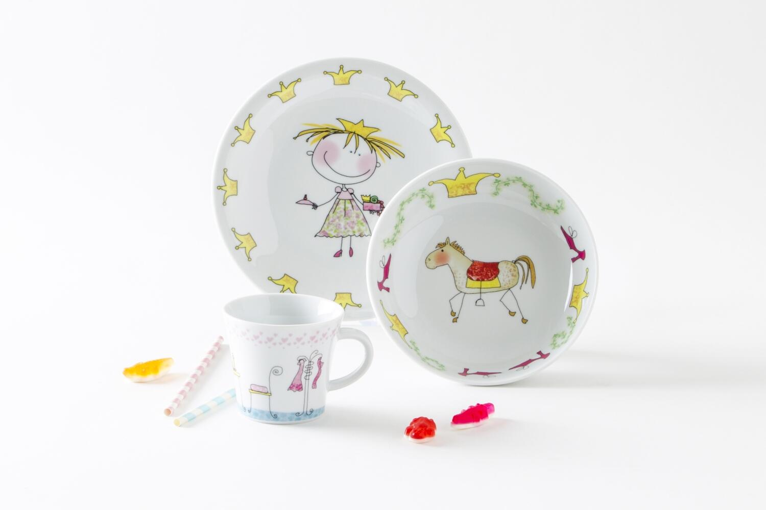 Kahla Update Kindersatz 3tlg. in Märchenprinzessin