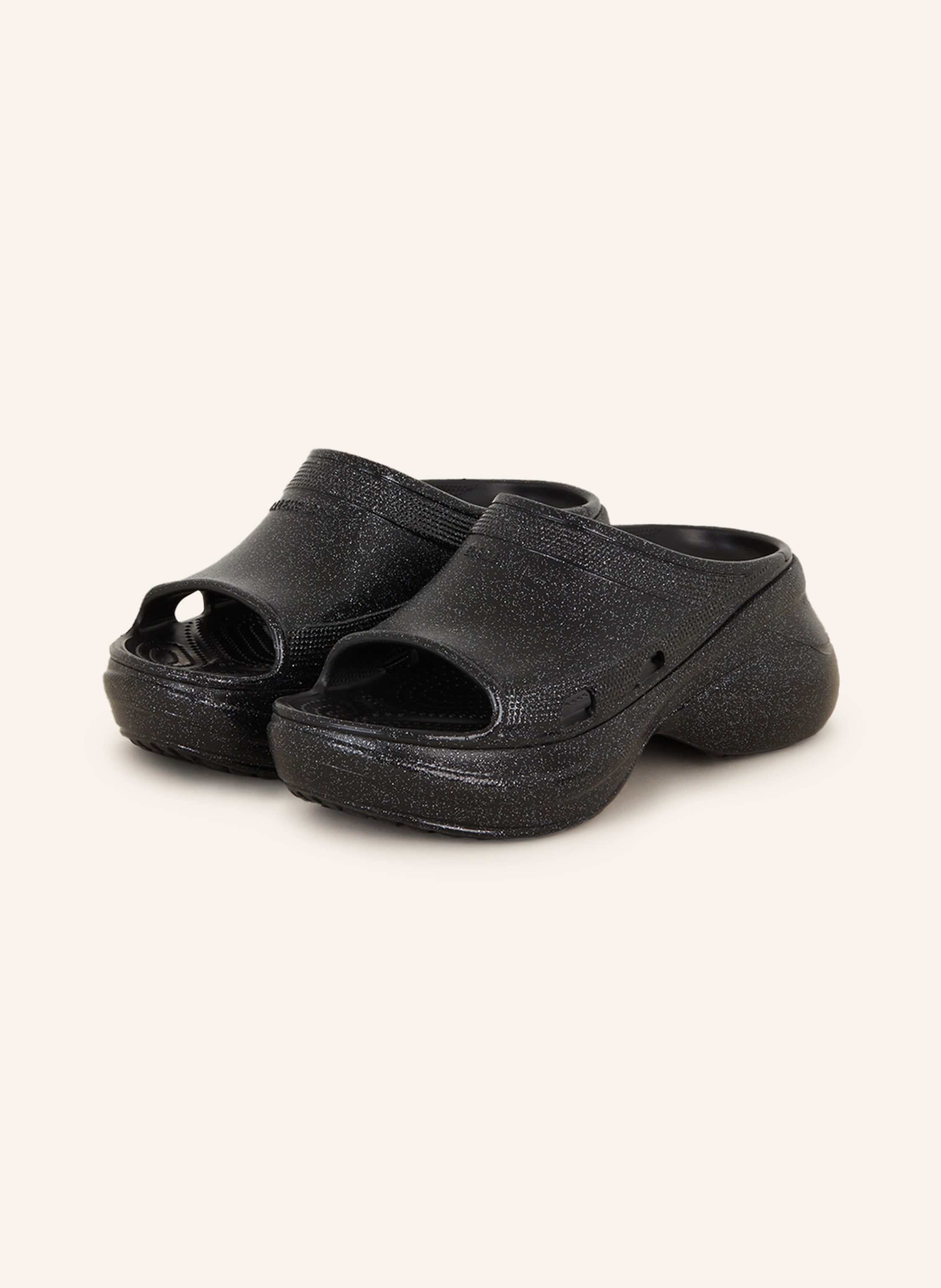 BALENCIAGA Plateau-Pantoletten POOL CROCS EVA