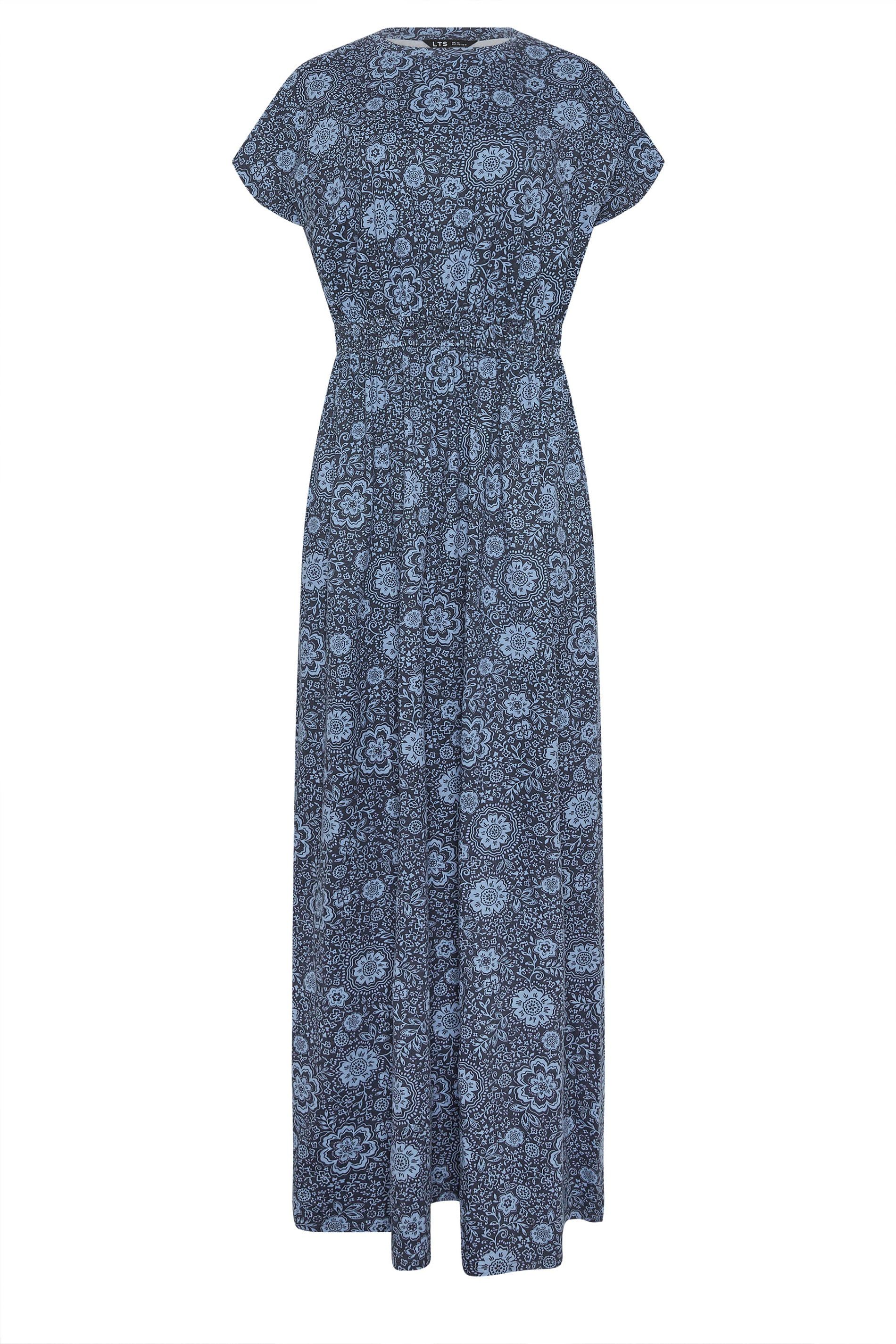 Long Tall Sally Tall Floral Shirred Waist Maxi Dress