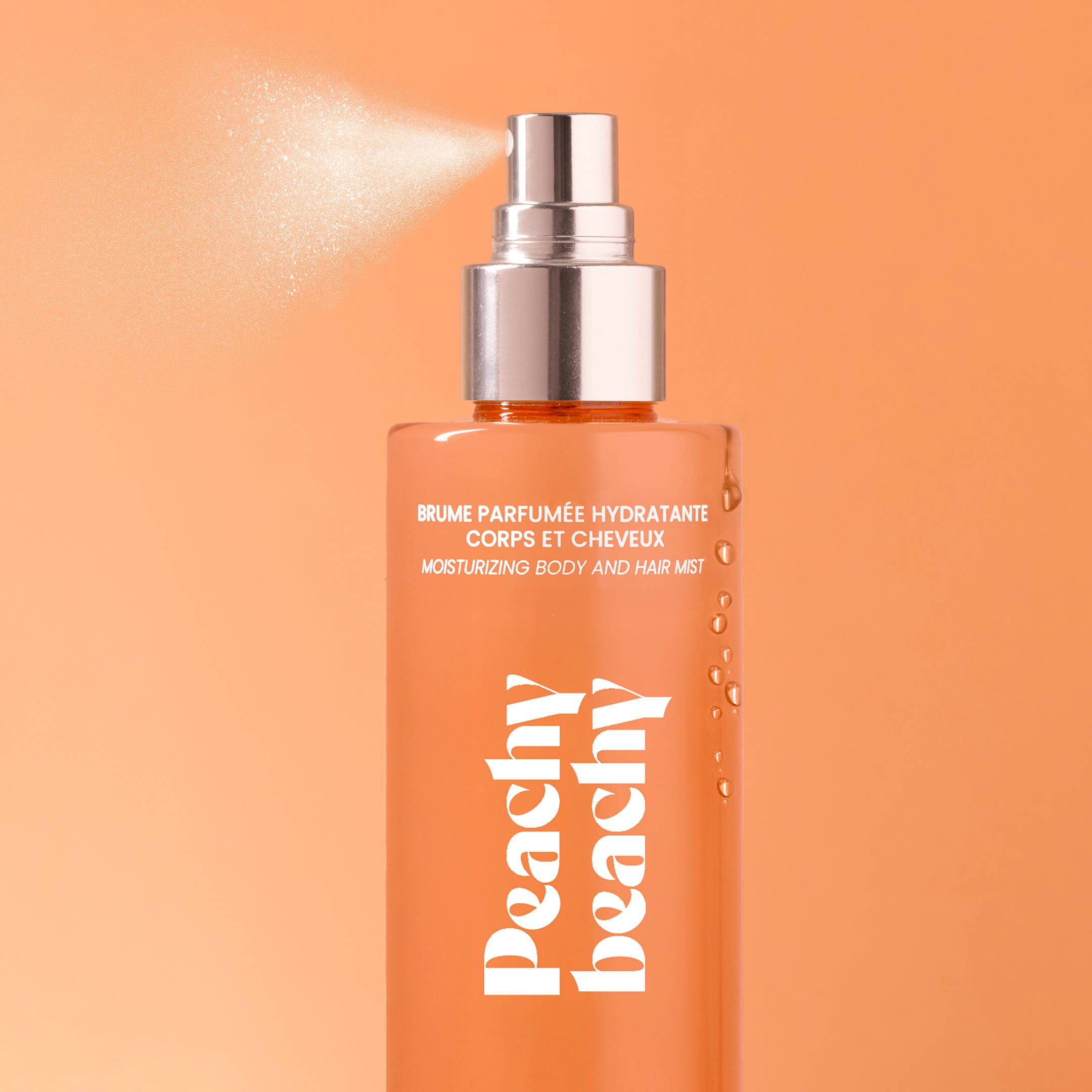 Peachy BeachyBrume parfumée hydratante corps et cheveux 200 ml