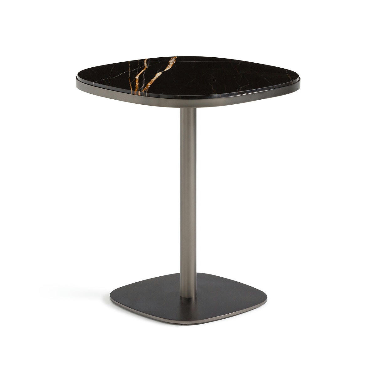 Table bistrot marbre brun, Lixfeld
