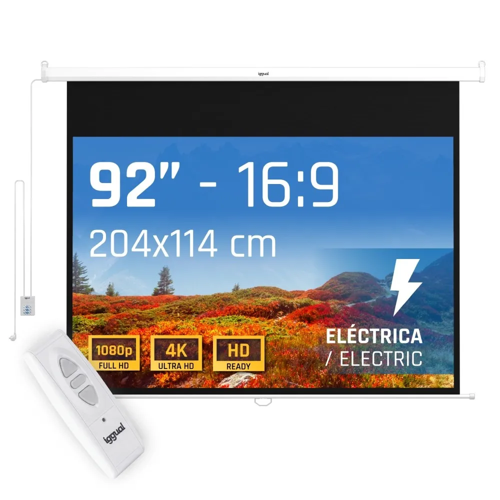 Iggual 92´´ 203x114 cm Projection Screen