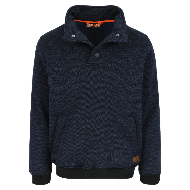 Pull Verus bleu chiné XXL HEROCK