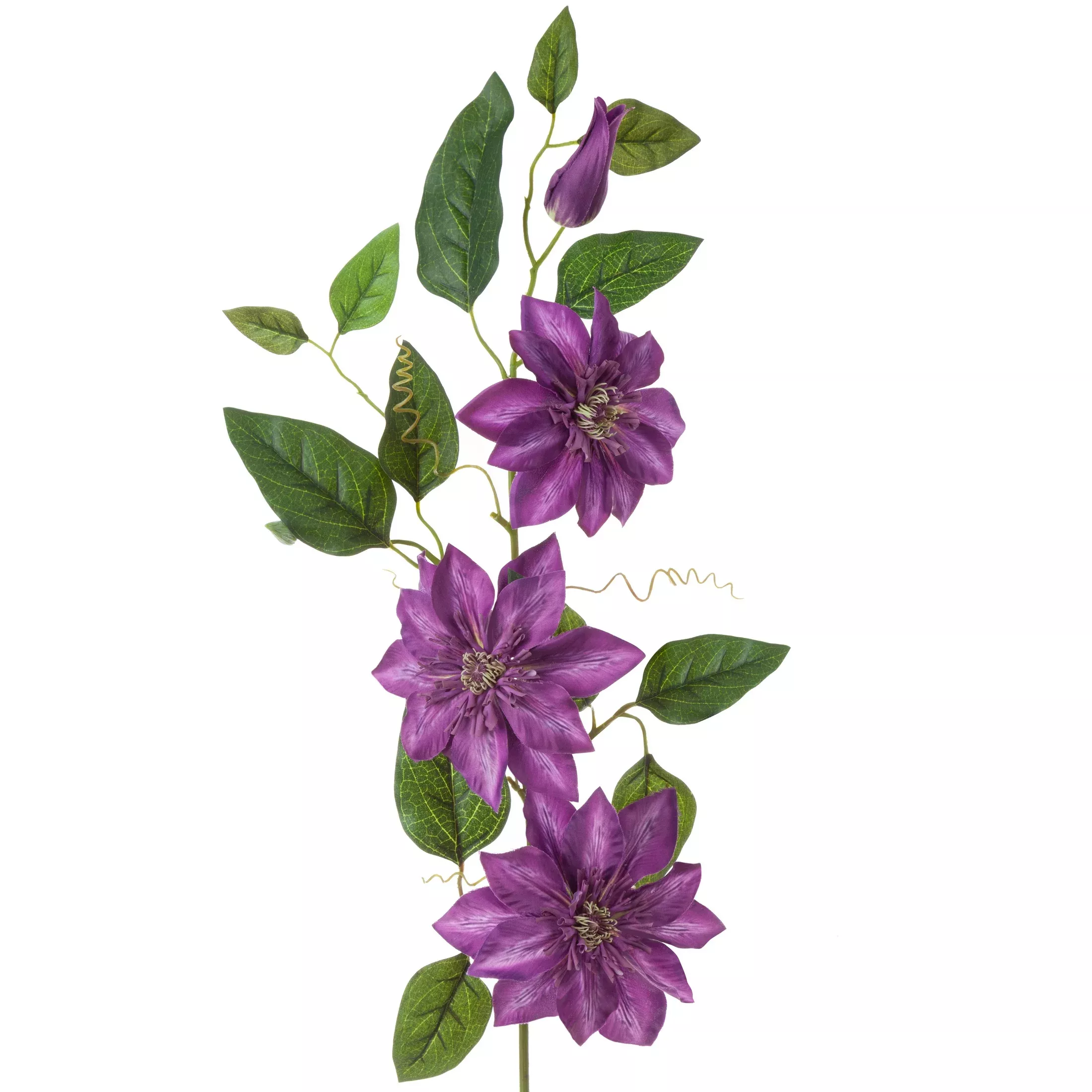 Kwiat sztuczny fioletowy 85 cm