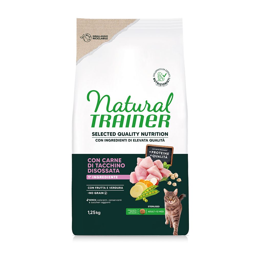 Natural Trainer Selected Quality Nutrition Sterilised Turkey