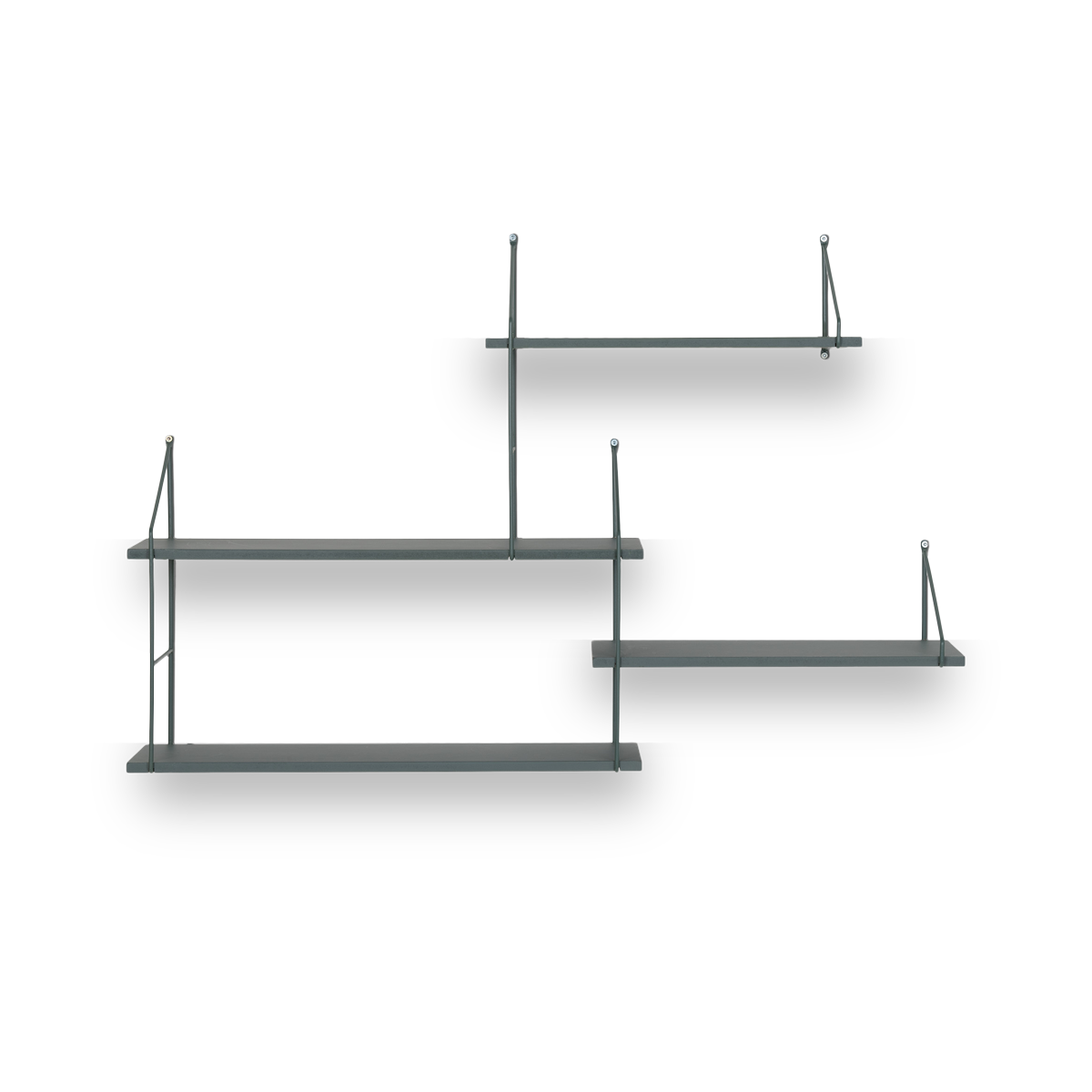 Artichok Mady houten wandrek groen - 99 x 62 cm