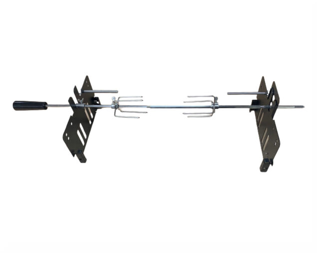 Ziggy Rotisserie suits Twin & Triple Ziggy Classic BBQ (Motor sold separately)