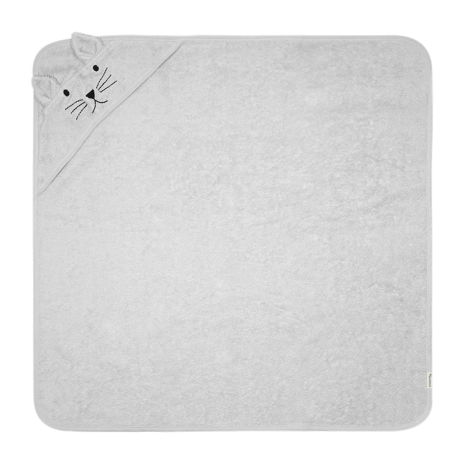 - Cape de bain chat en coton