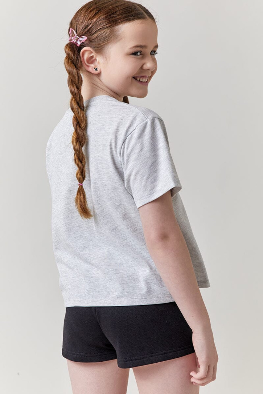 Hello Franki Short Sleeve Logo Tee for girls
