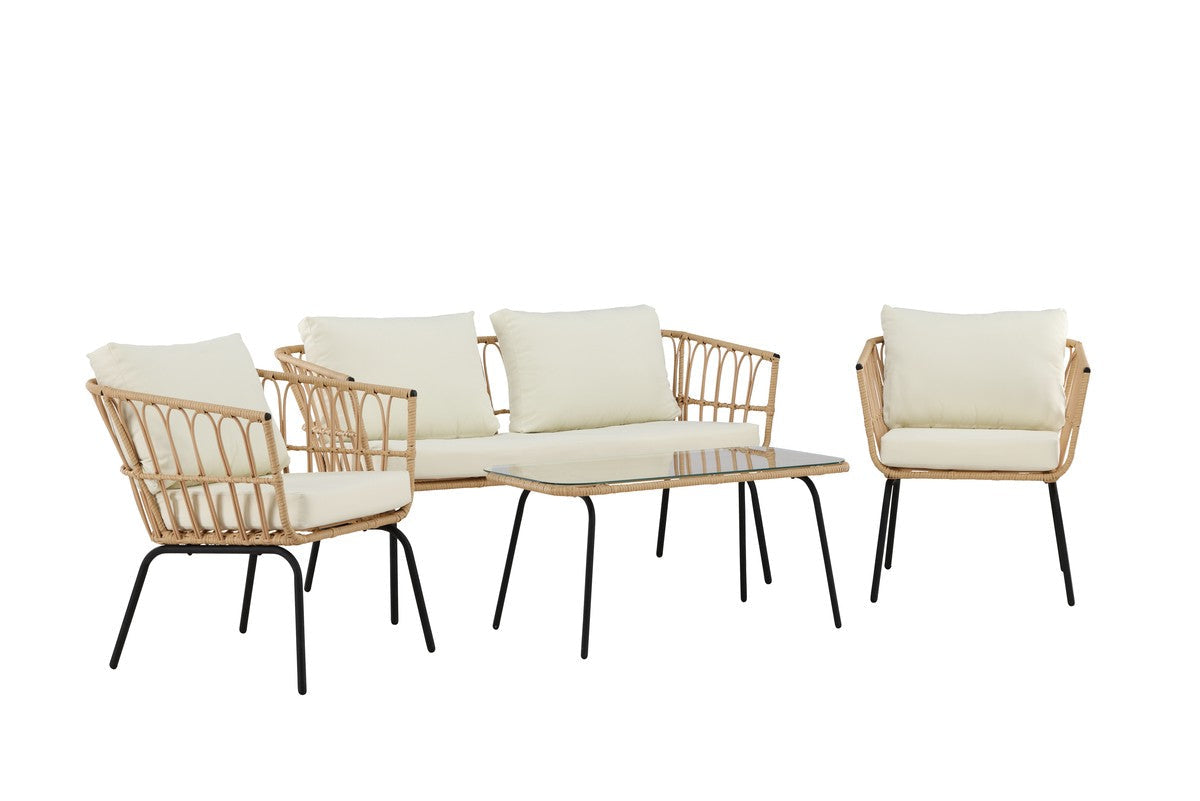 Rebellenclub Zina Loungeset - Naturel