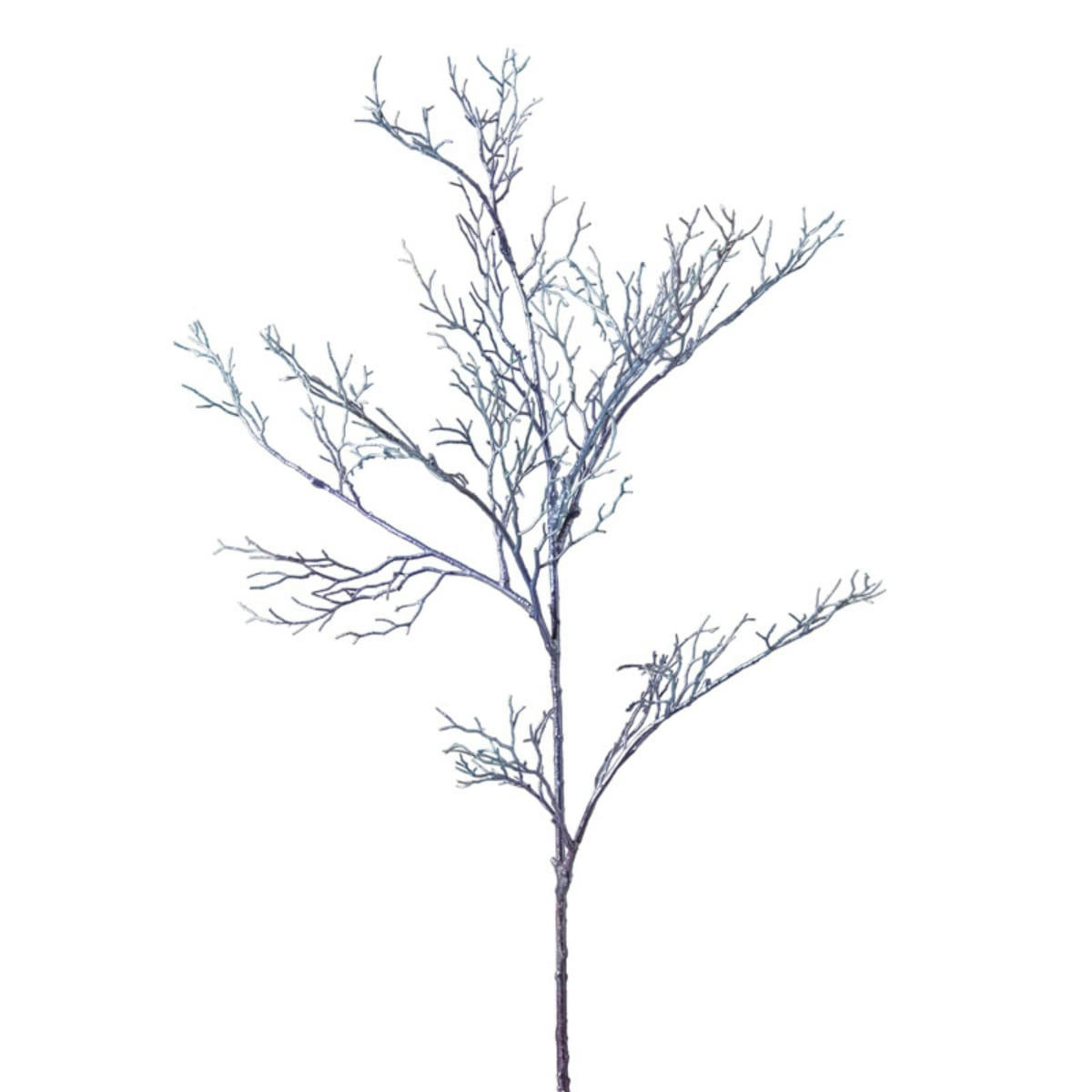 - Branchage métallisé bleu H94