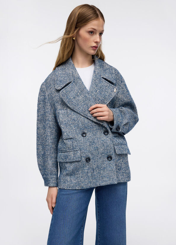 Caban in lana e alpaca