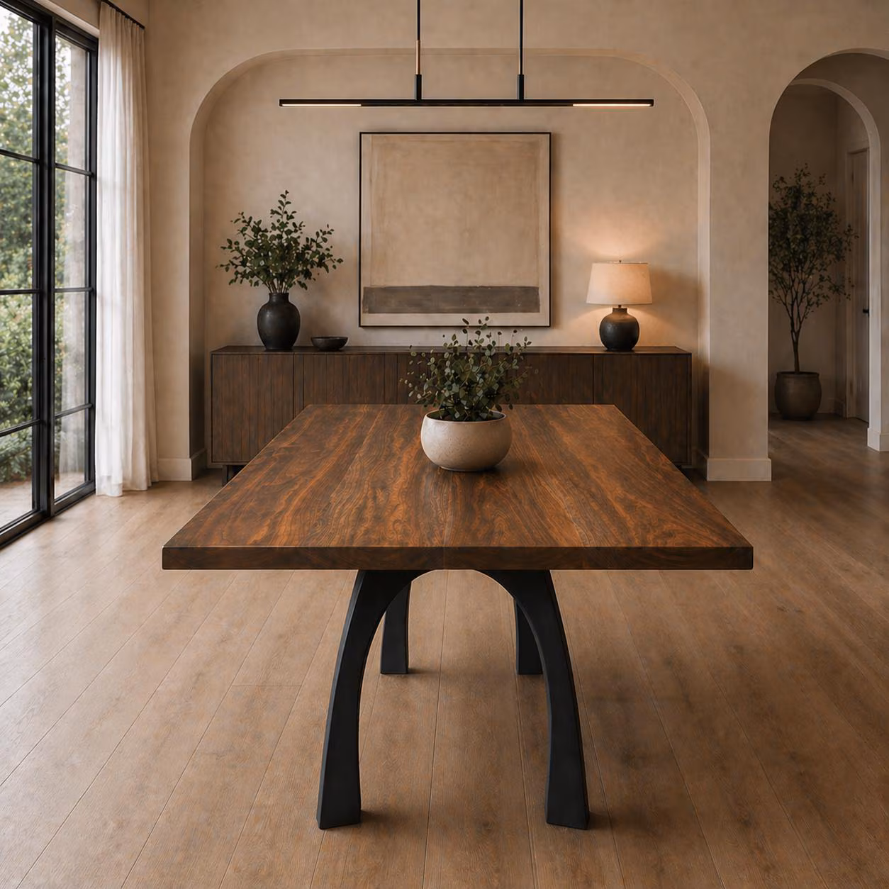 Inspirtech No. 09– Walnut Dining Table
