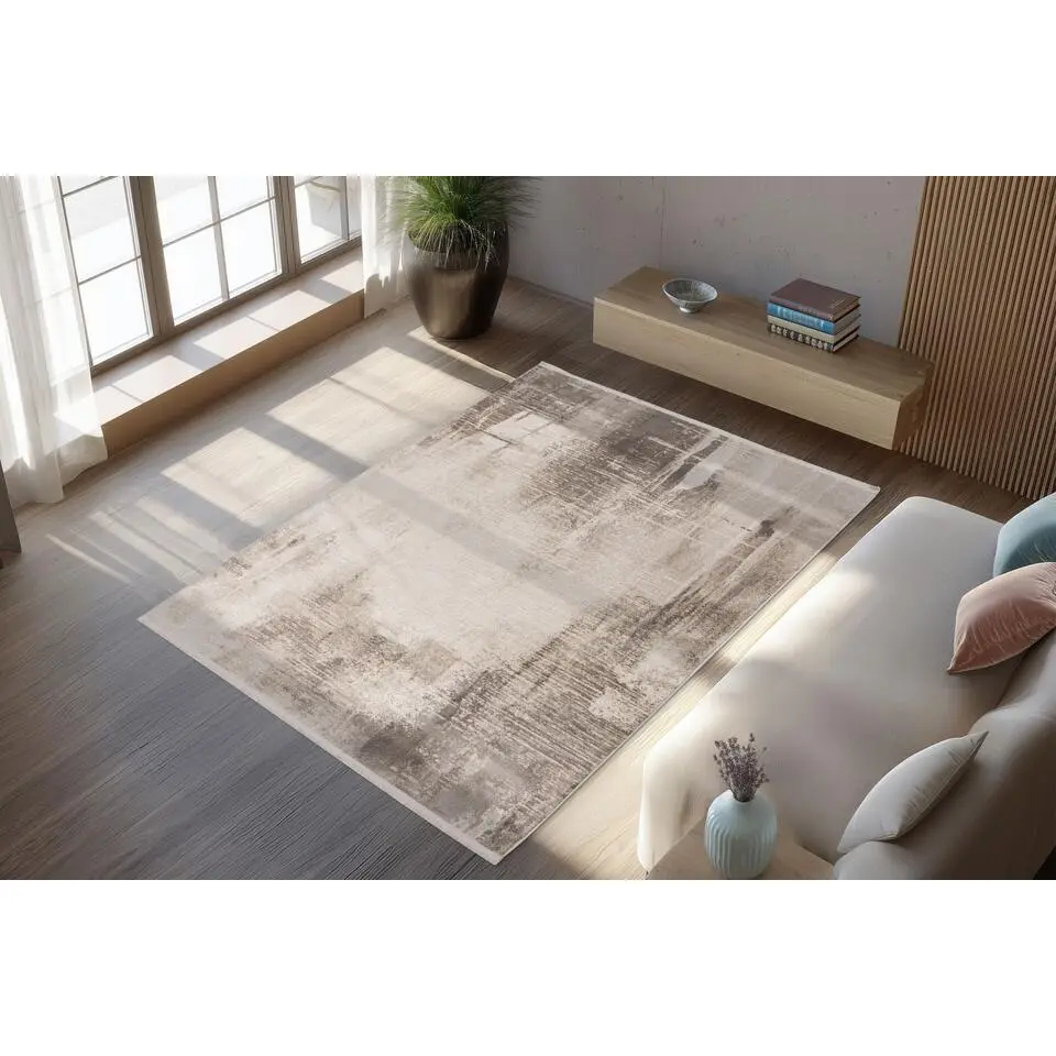 Batucci Vloerkleed Lalee - Modern - 160x230 cm Zilver grijs