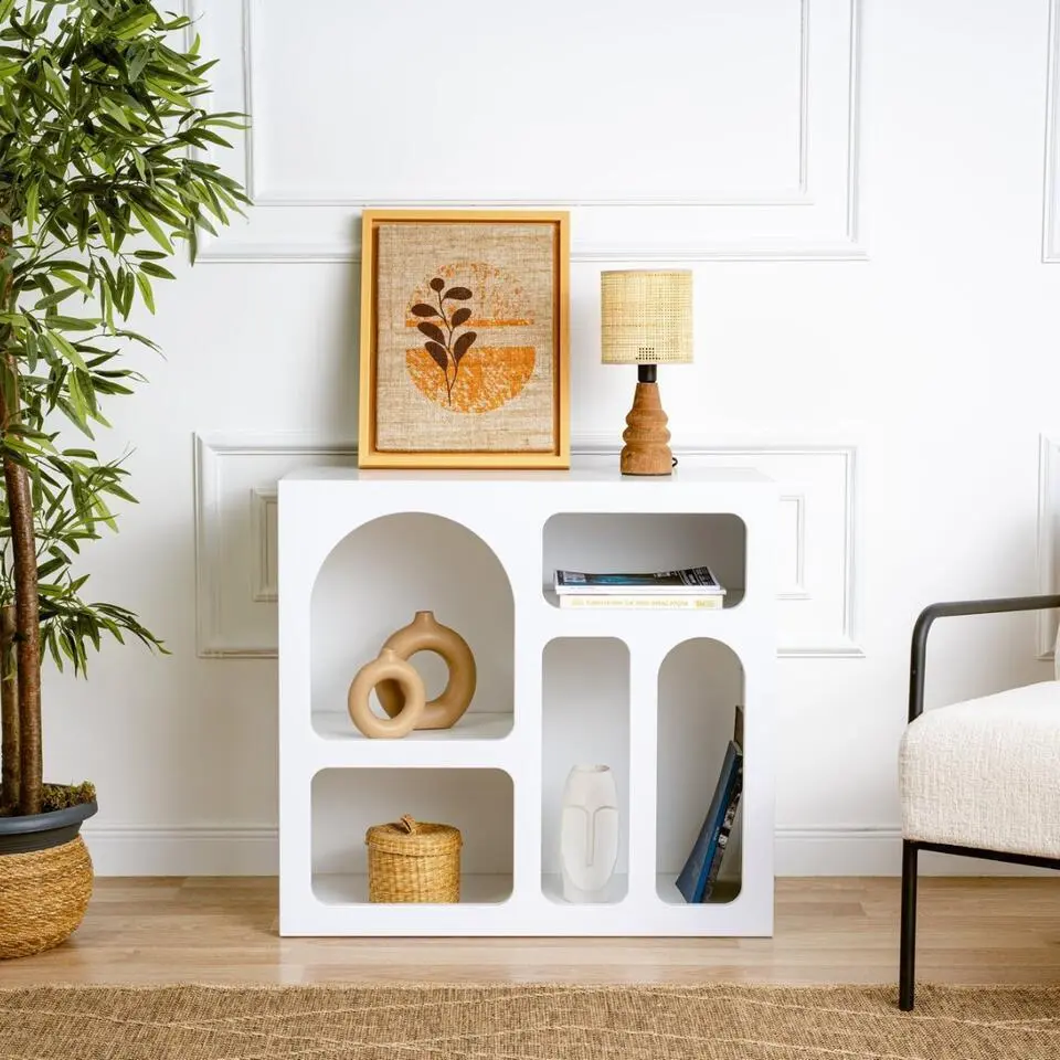 Calicosy - SORA-plank - Wit 80x37x74 cm