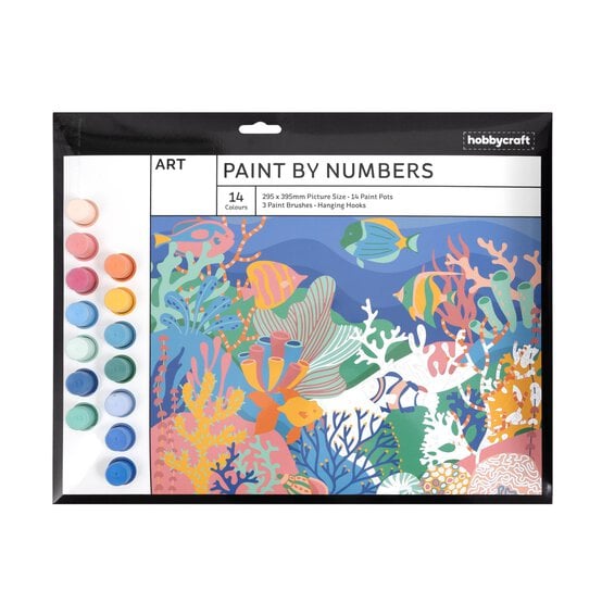 Coral Reef Paint by Numbers