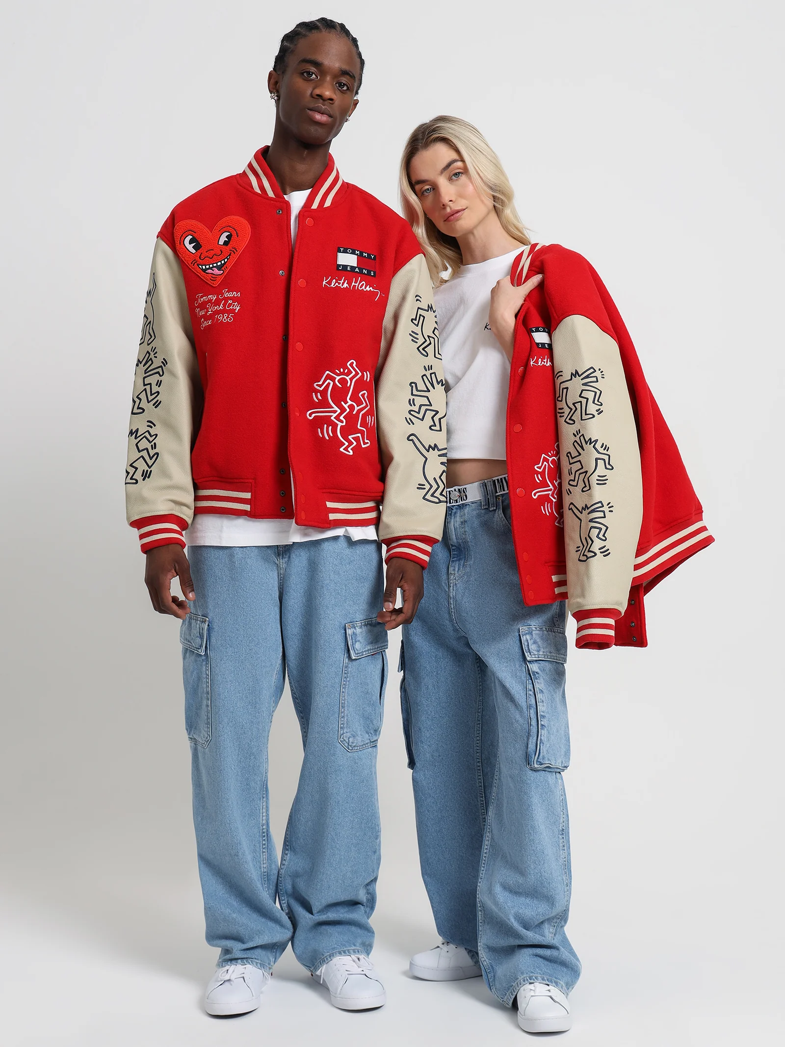 Keith Haring Varsity Jacket