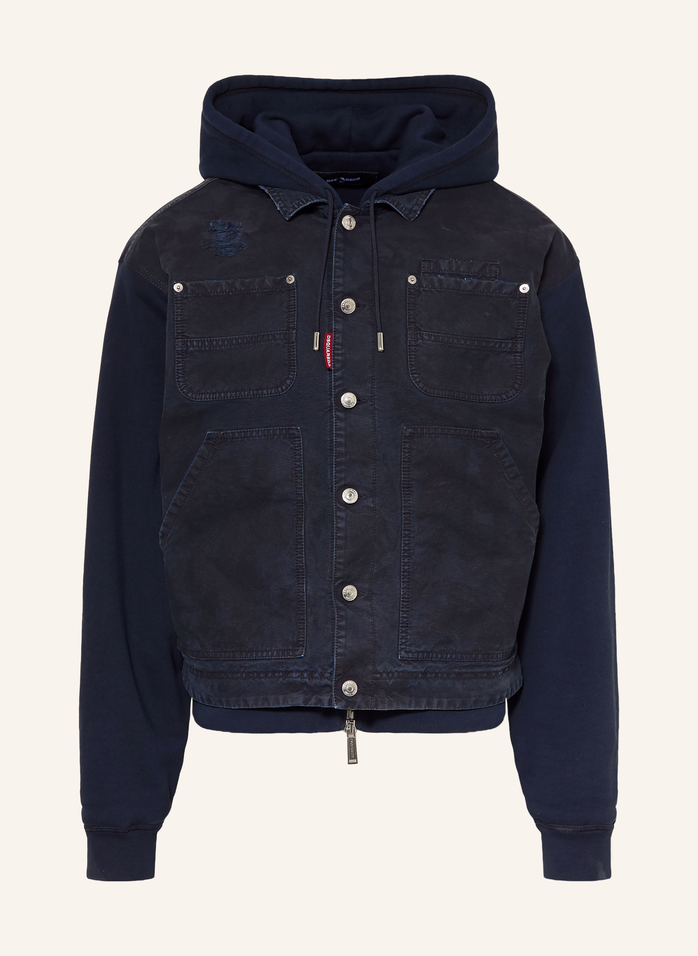 DSQUARED2 Jacke im Materialmix