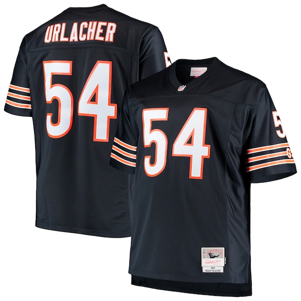 Brian Urlacher Chicago Bears Big & Tall 2001 Retired Player Replica Jersey - Navy