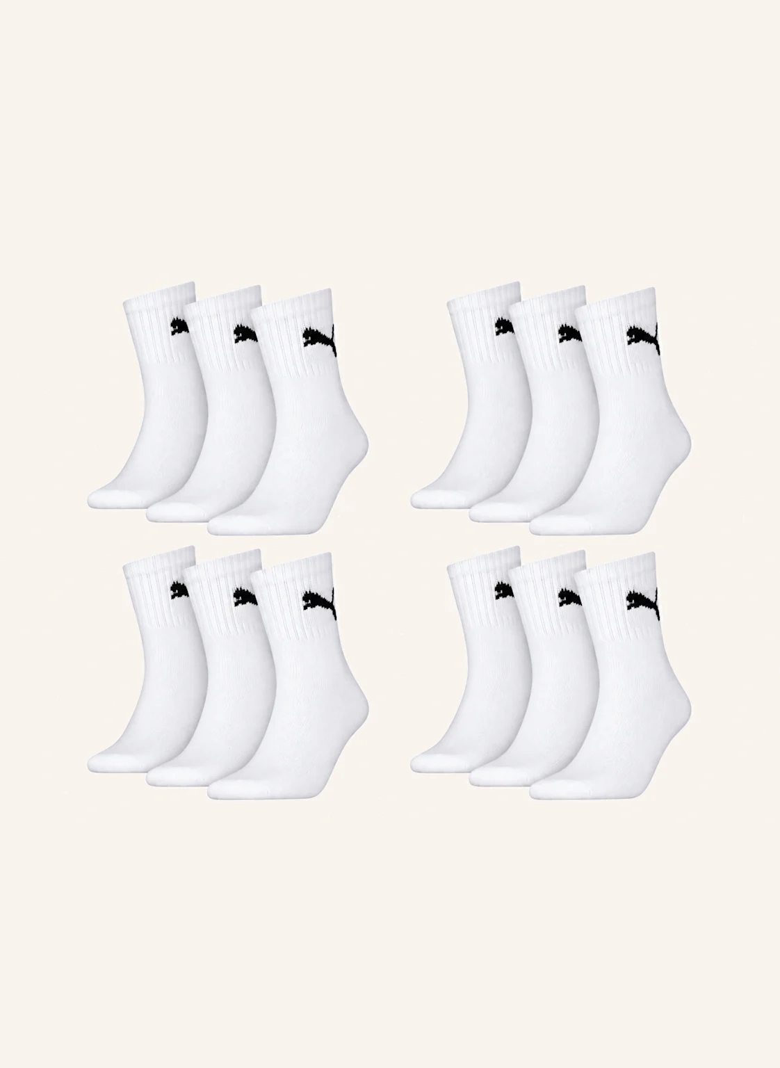 PUMA Sportsocken SHORT CREW 12-PACK