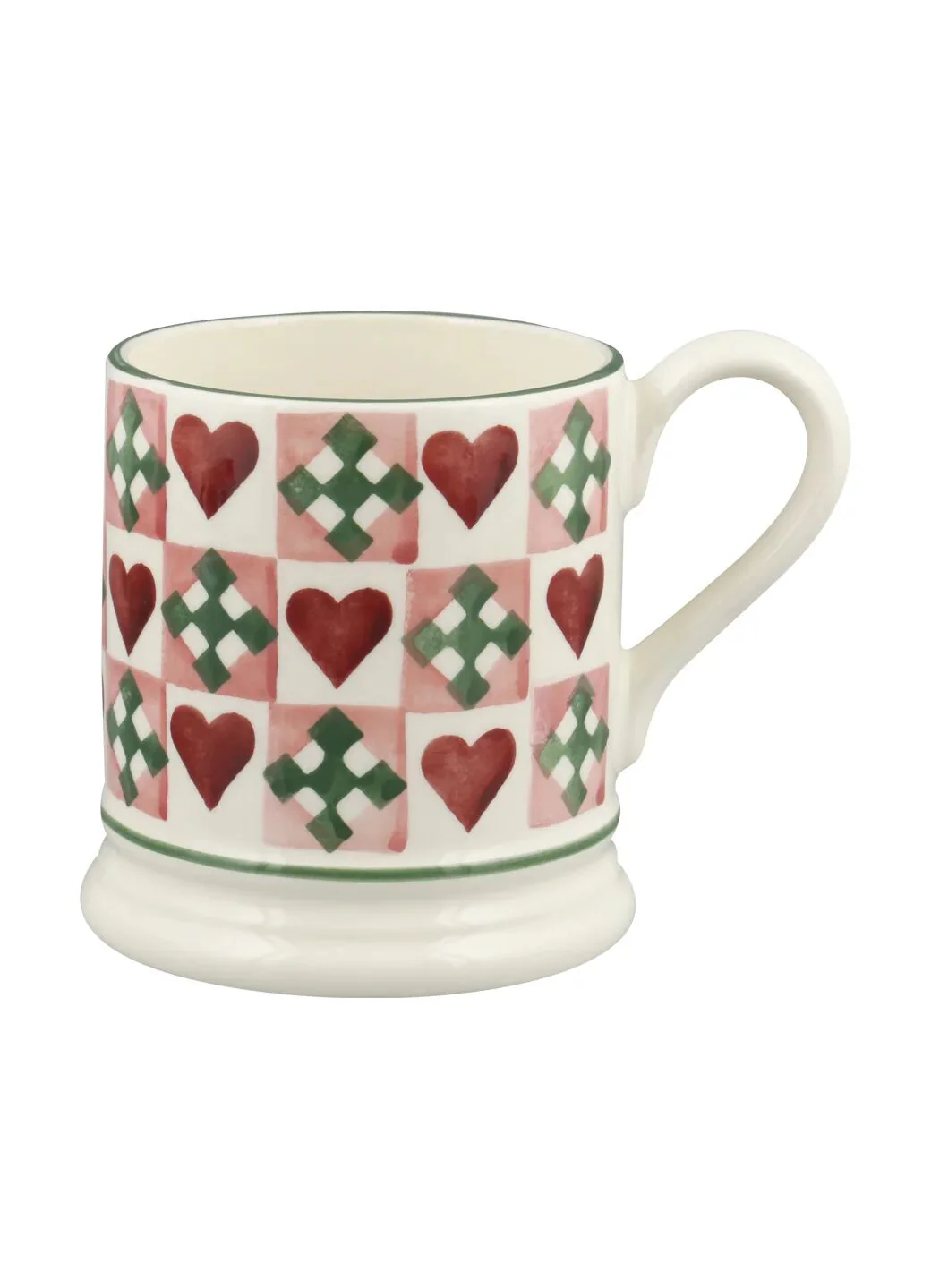 Pink Quilts 1/2 Pint Mug