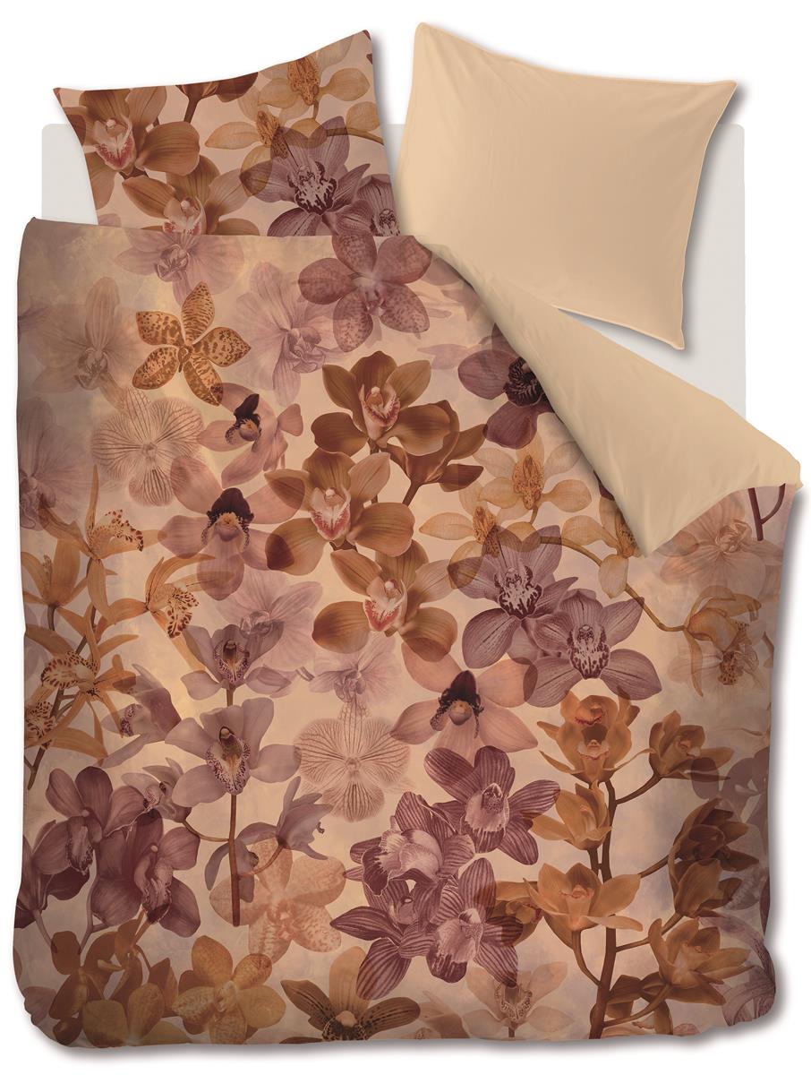 Beddinghouse Orchid dekbedovertrek - Lits-Jumeaux - 240x200/220 cm - Steenrood