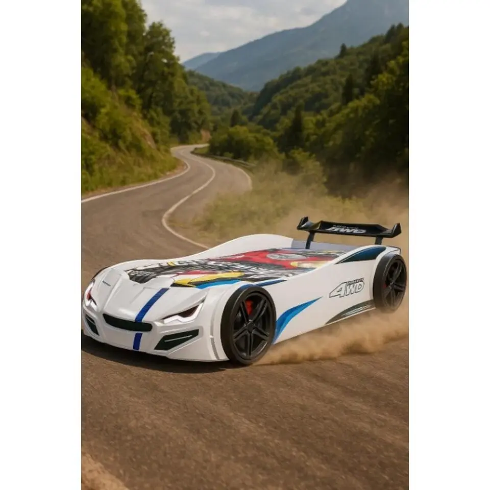 Autobed kind - Racebed BLX wit