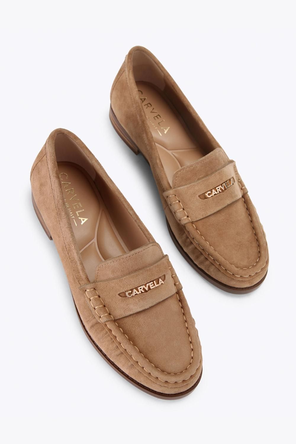 Carvela Avanti Loafer' Suede Flats