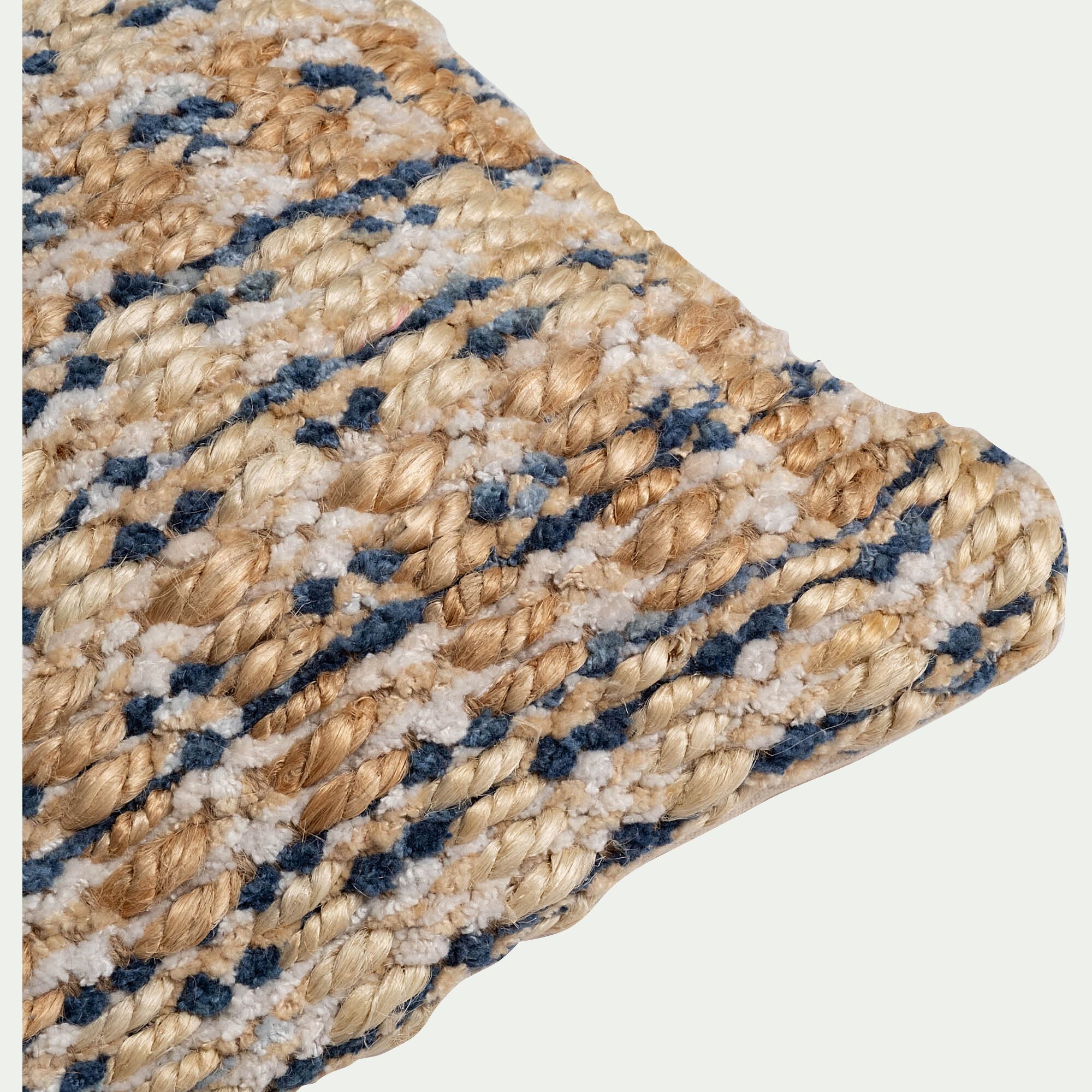 ELIO - Coussin en jute 30x50cm - naturel