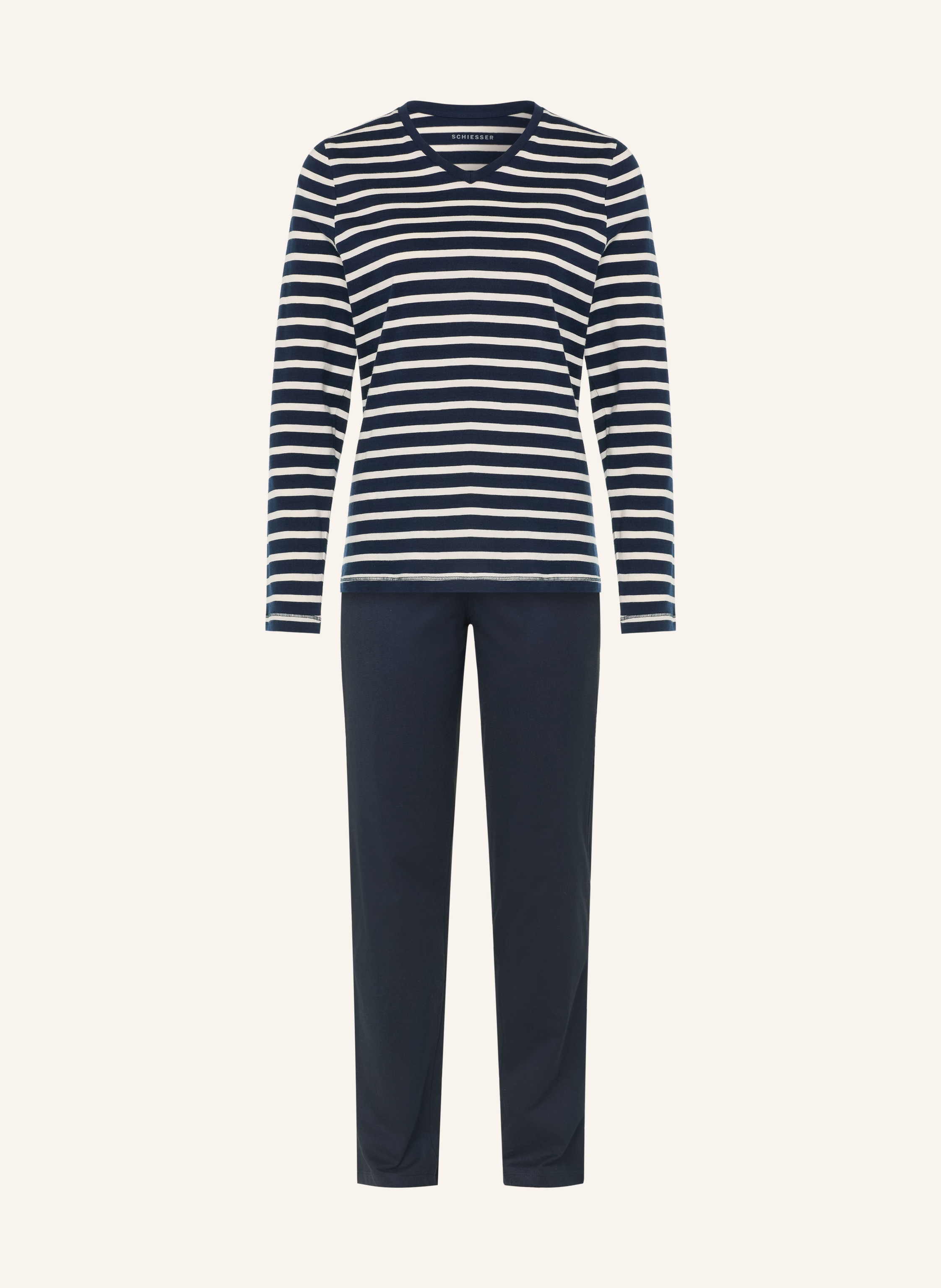 SCHIESSER Schlafanzug CASUAL ESSENTIALS