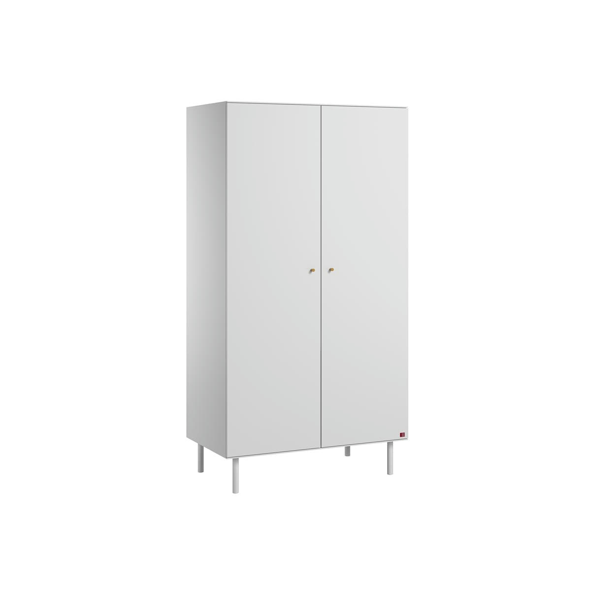 CUTE - Armoire 2 portes blanc