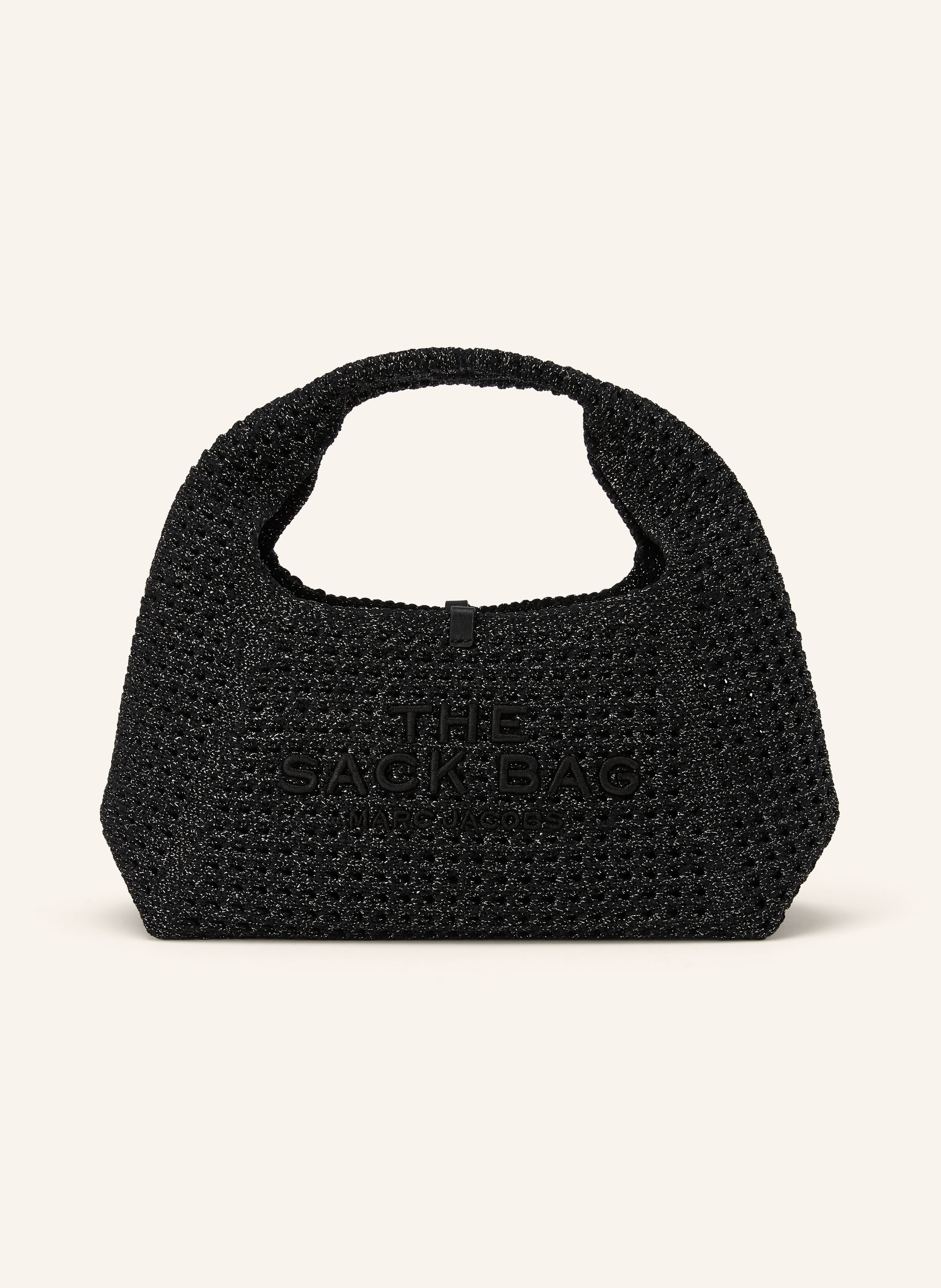 MARC JACOBS Handtasche THE CROCHET MINI SACK BAG mit Pouch