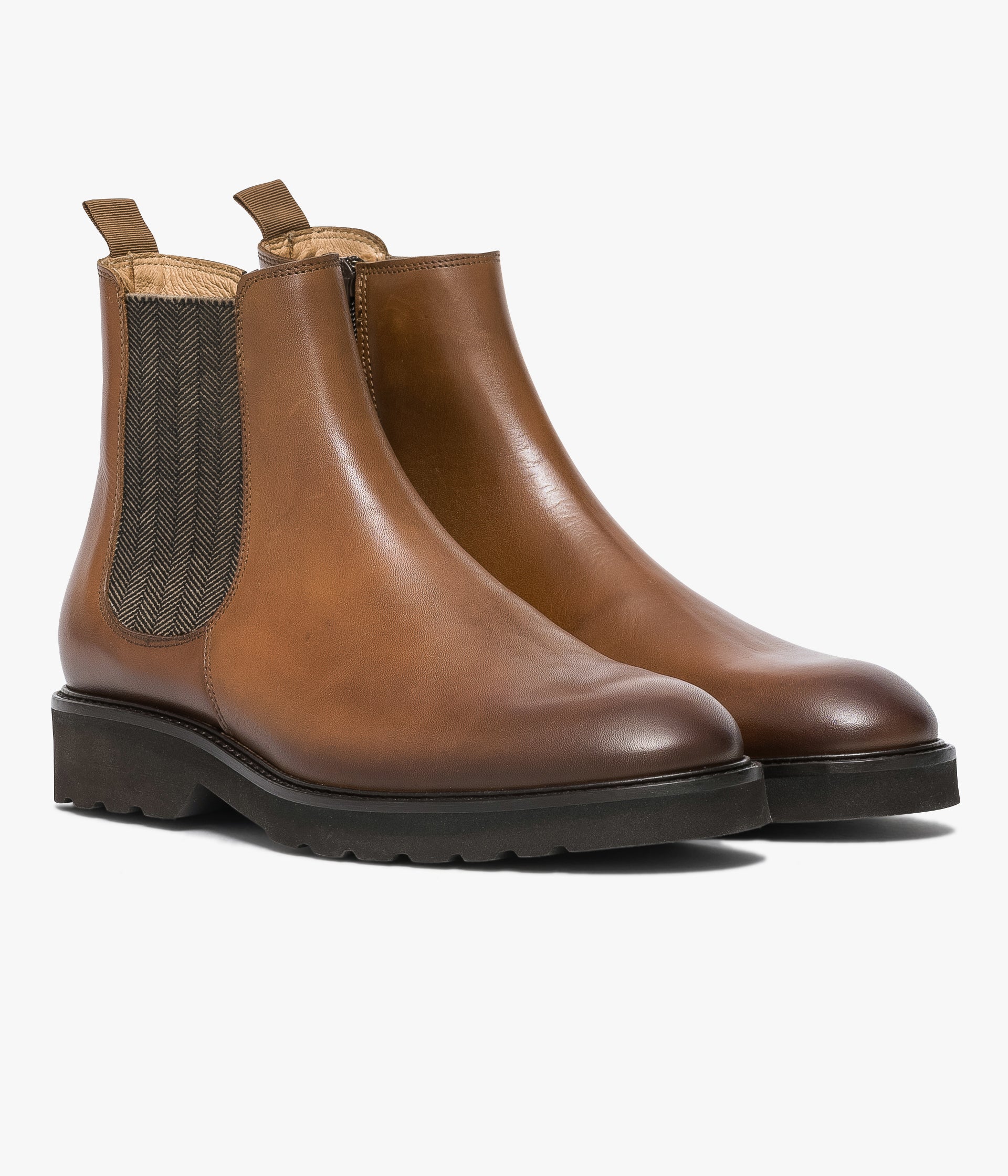 Boots Albin cognac