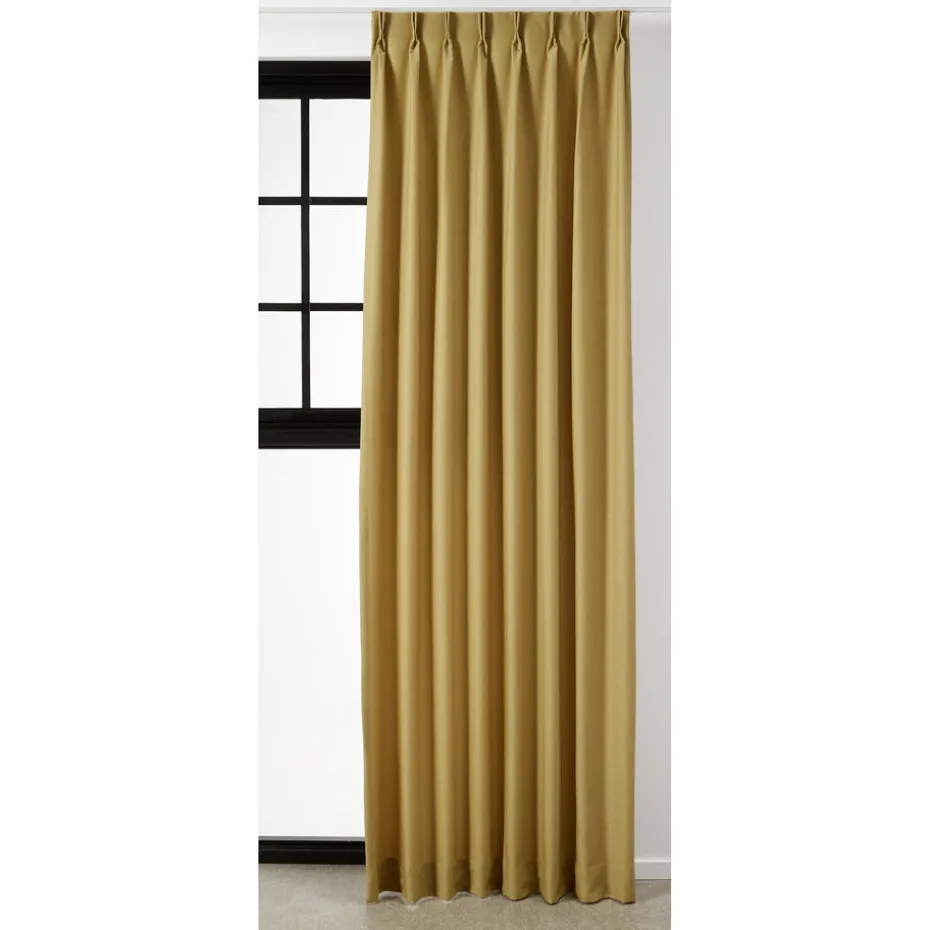 Kwantum Vouwgordijnen | Gordijnen | Gordijn Dylan  Groen