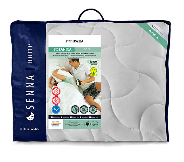 Oreiller 60x60 BOTANICA ECO 700g Senna Home