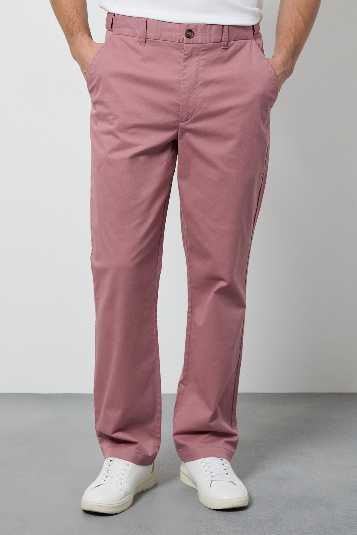 Maine Pink Premium Chino Trousers