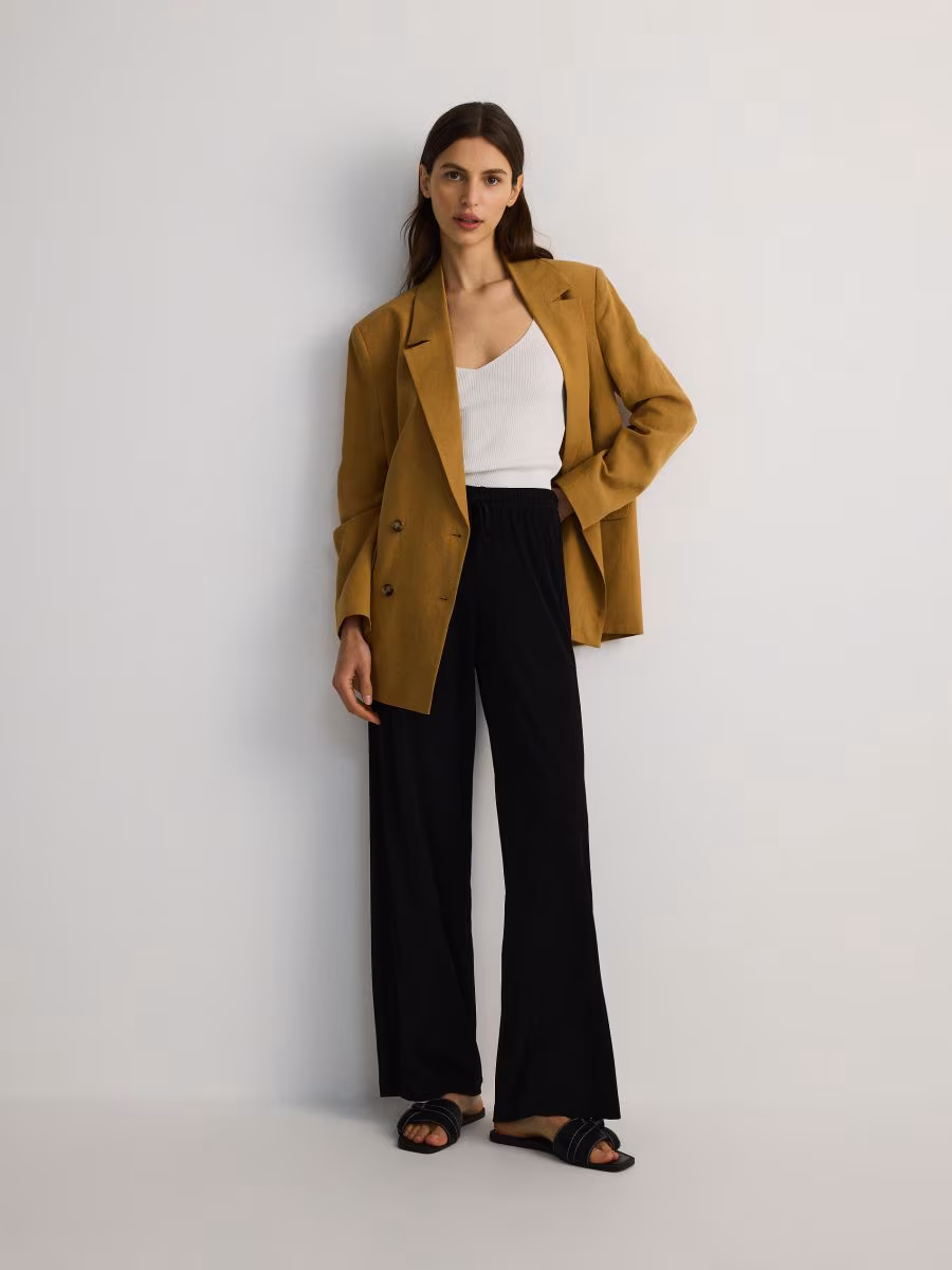 Wide Leg Trousers