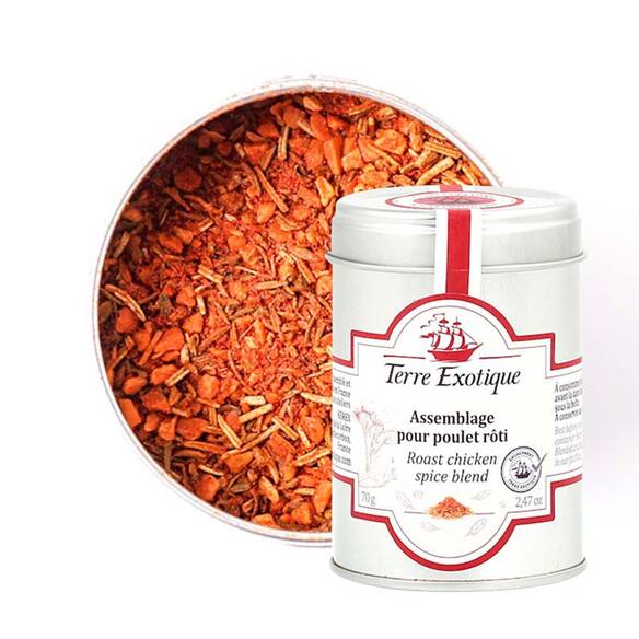 Assemblage d'épices pour poulet rôti 70g - Terre Exotique