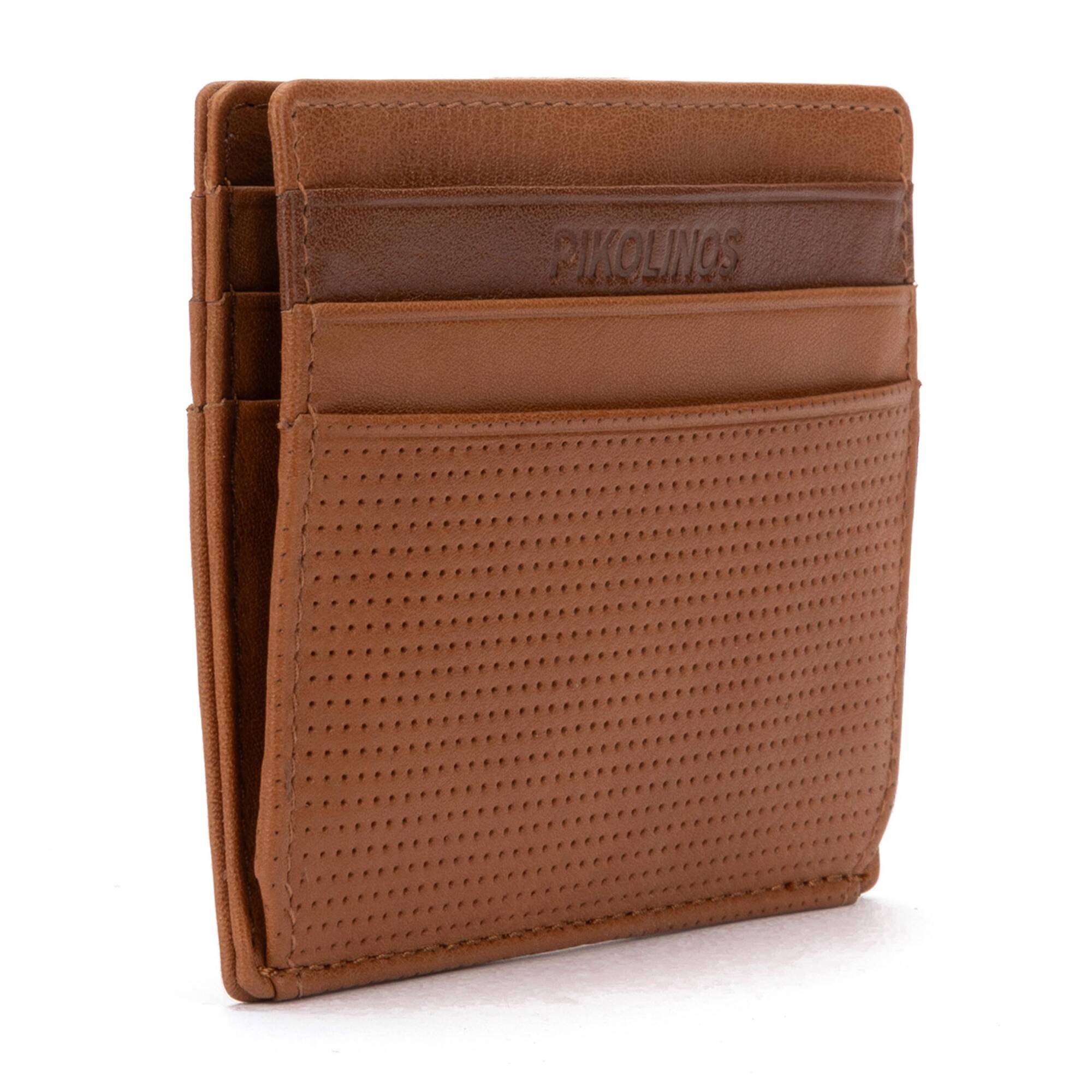 PALOMARES - Tarjetero de piel para hombre