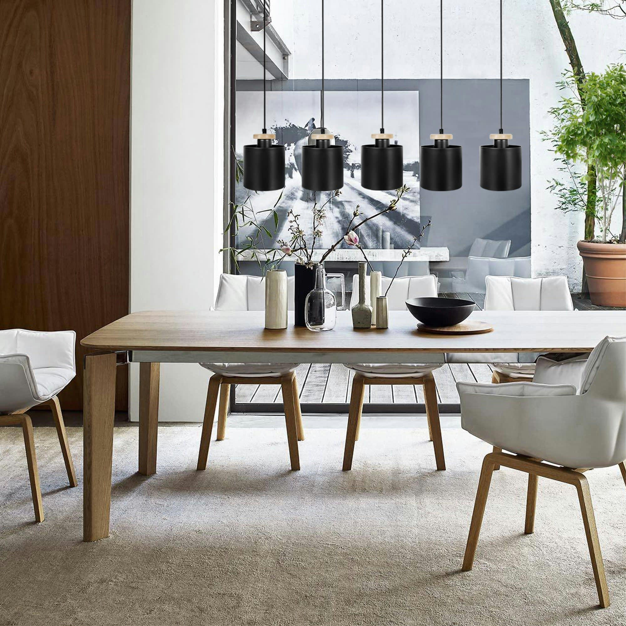 UZIBUZE - Suspension métal noir