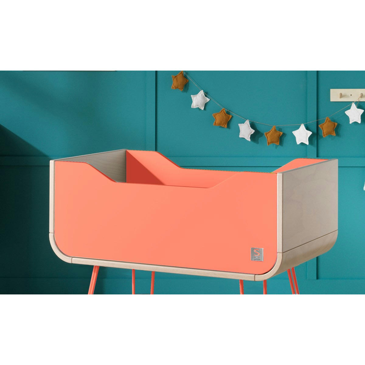 BAMBIN - Berceau pieds métal