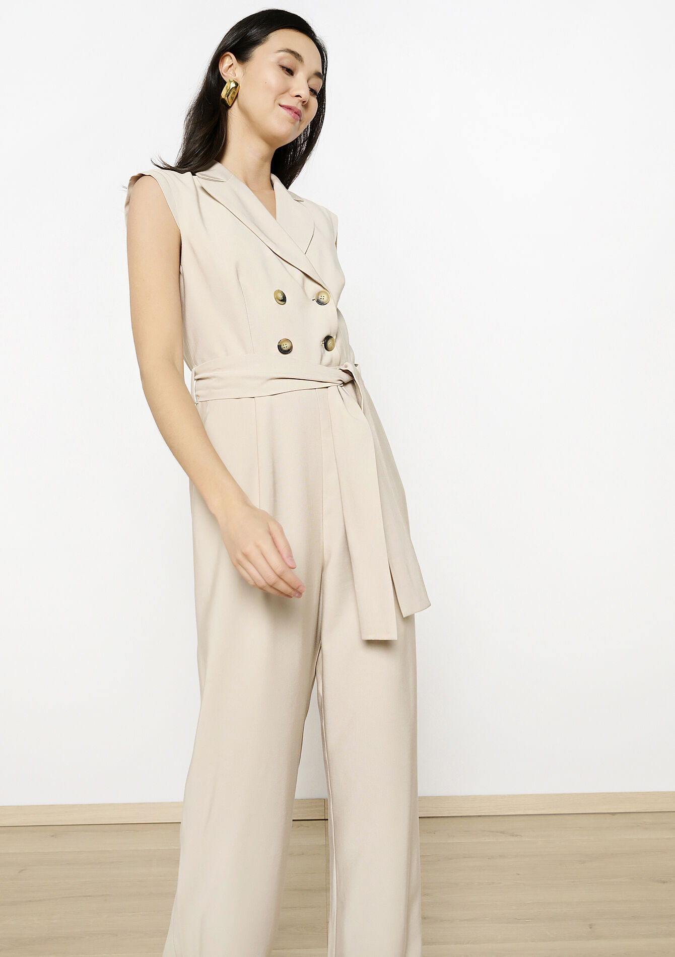 Jumpsuit met revers