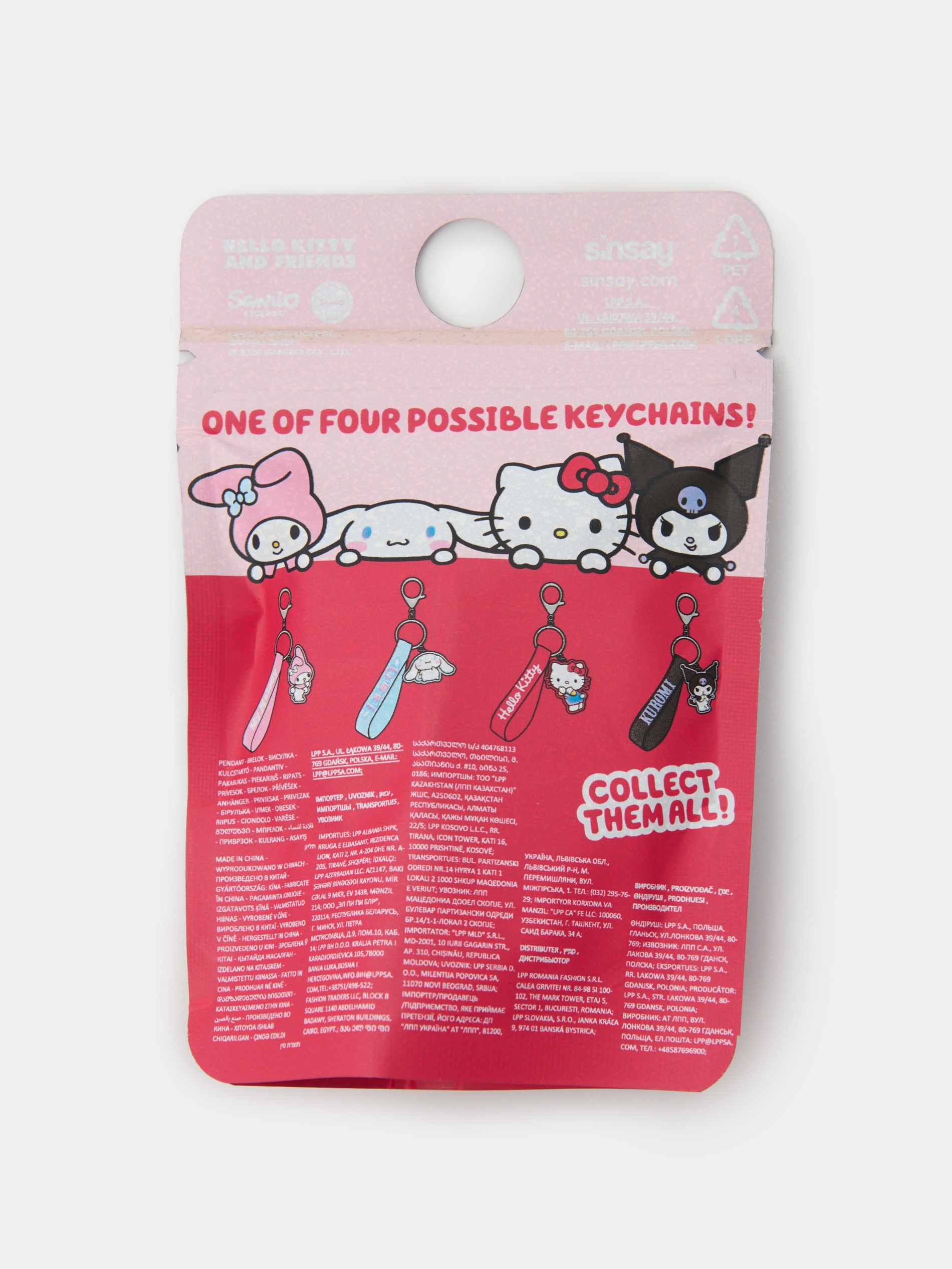 Brelok niespodzianka – Hello Kitty i przyjaciele