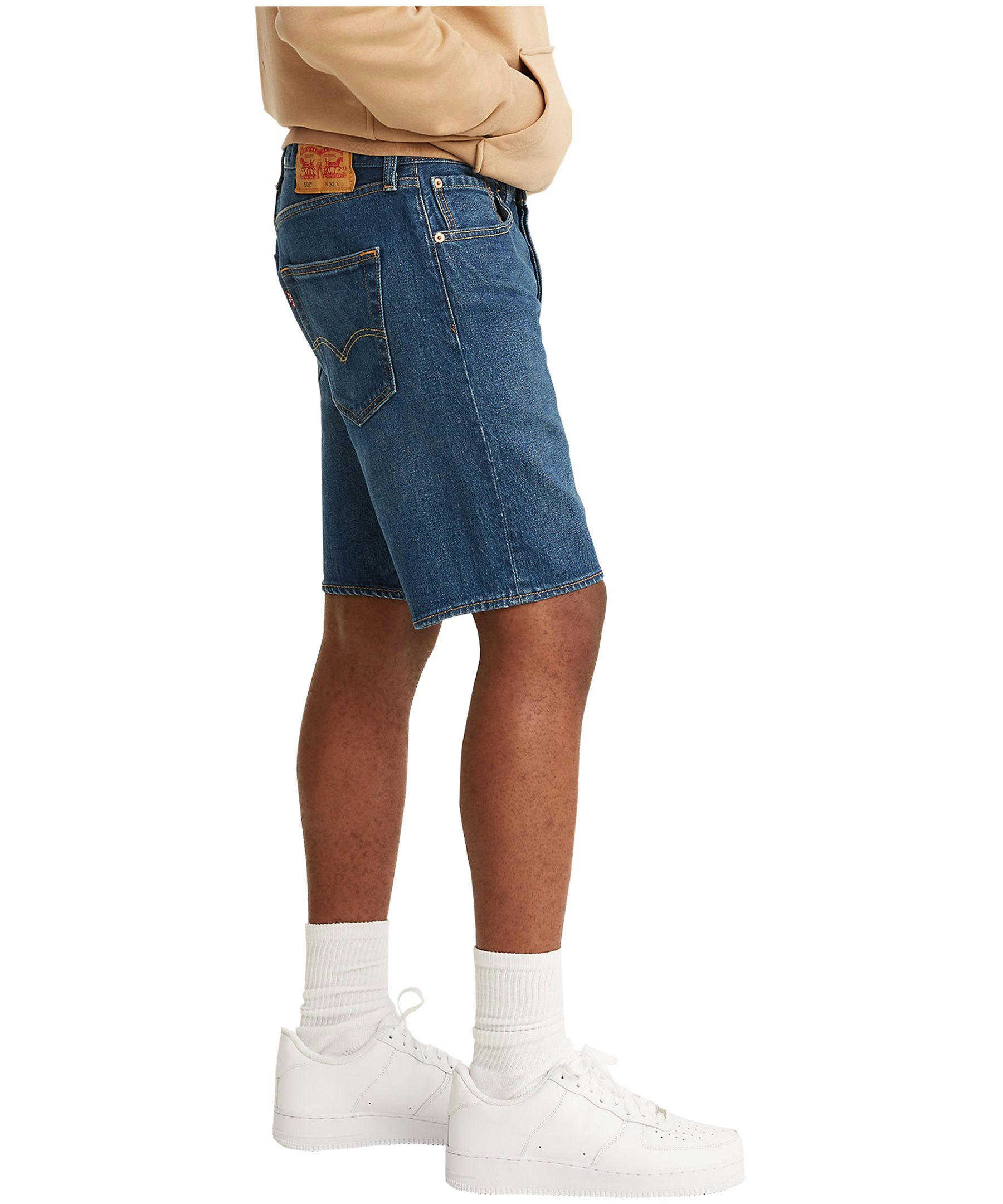 Levi's Men's 501 Original Mid Rise Regular Fit Hemmed Jean Shorts