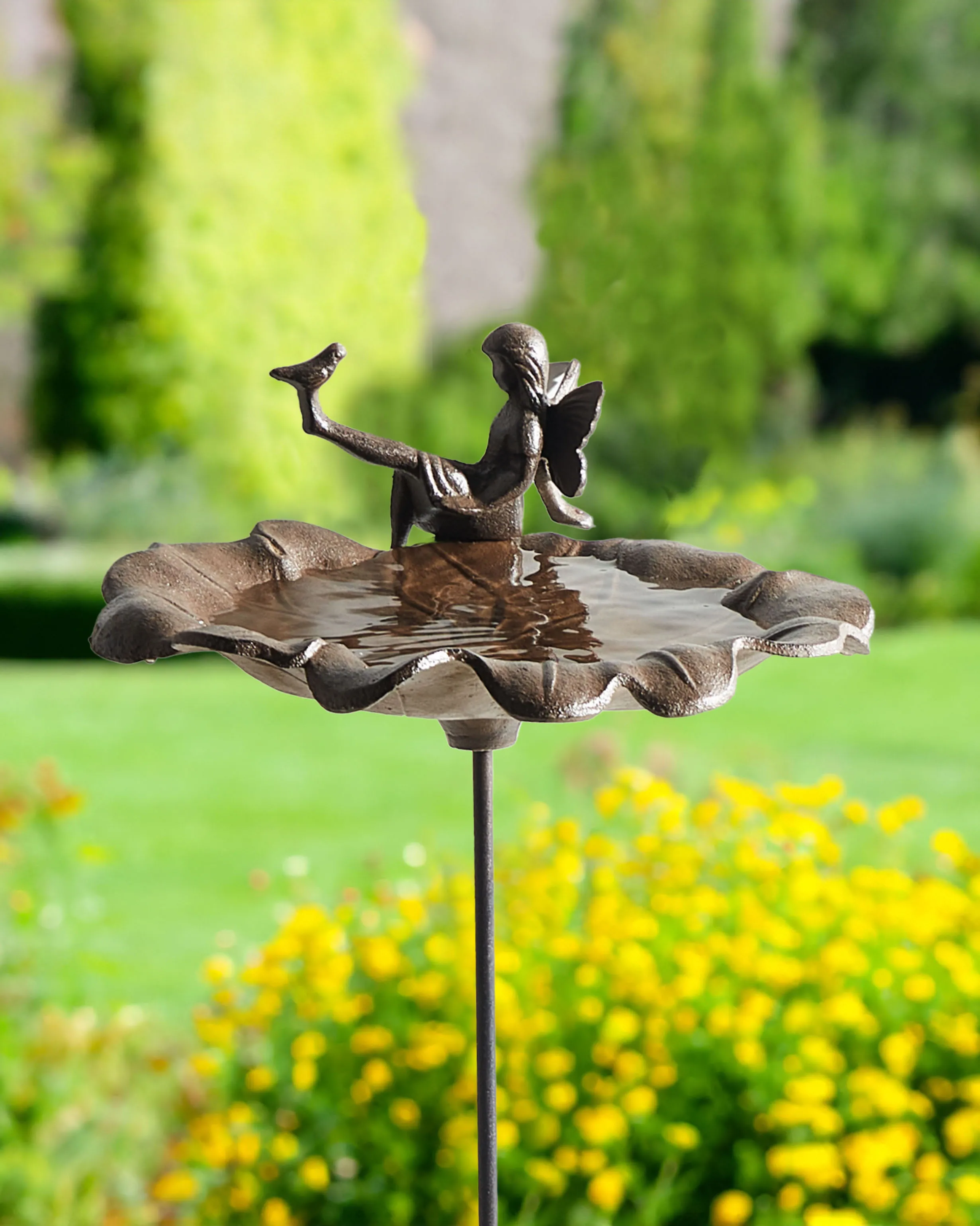Bird Bath MAGPIE Brown