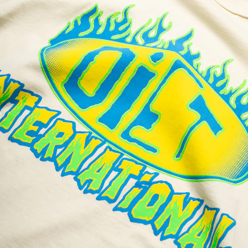 Diet Starts Monday INTL Flame Tee - Antique White