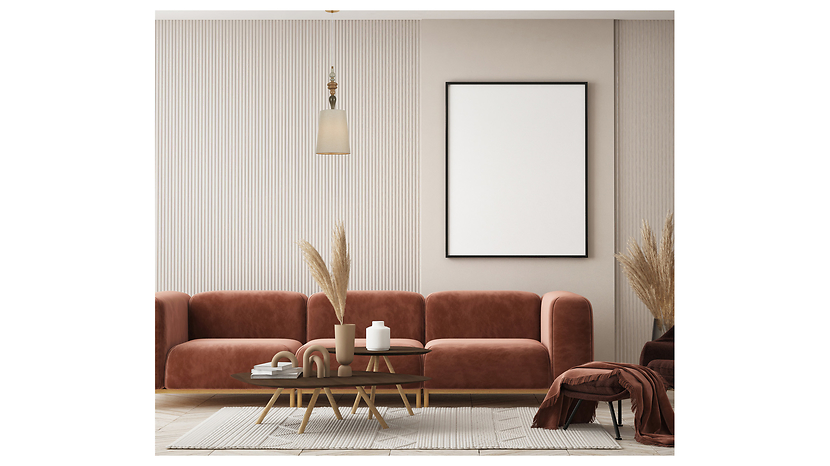 Lampa wisząca Moren 157 cm metalowa beżowa