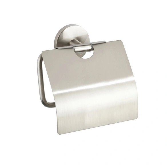 Toilettenpapierhalter, mit Deckel, chromfarben