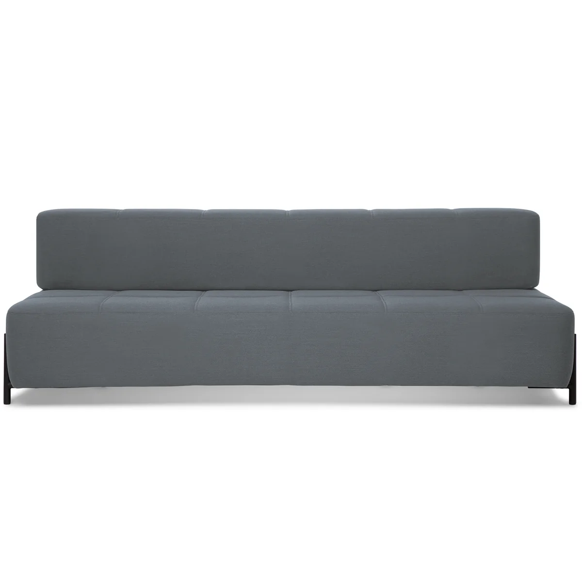 Northern - Daybe Schlafsofa mit Armlehnen, schwarz / grau (Brusvik 05)